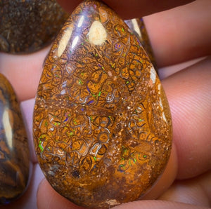 180.7cts - 5x Australian Boulder Opal’s. Wholesale Dealers Parcel