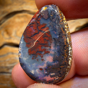 28.2cts - Yowah Nut Kernel Opal Rub. Australian Opal
