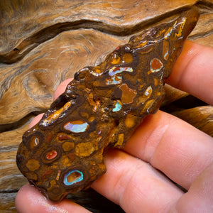 285.9cts - Yowah Nut Conglomerate Rough Piece. Australian Boulder Opal
