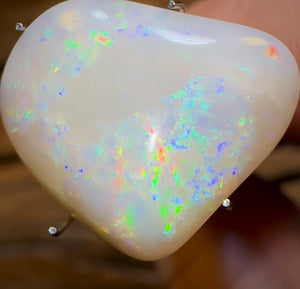 8.8cts - Old School South Australian White “Opal Nugget” from Coober Pedy - Opal Whisperers