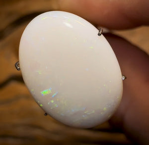 6.25cts - Large South Australian White Opal BARGAIN