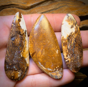 201.1cts - 3x Yowah Nut Opal’s. Wholesale Dealers Parcel less than $1/ct