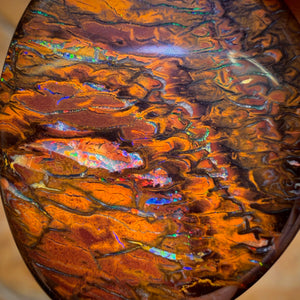 Bargain Card! 31.2cts - Awesome Tribal Yowah Nut Opal. Australian Opal