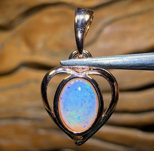 🔒Sterling Silver - WHOLESALE 9 PIECE PENDANT PARCEL. South Australian Solid Opal Jewellery