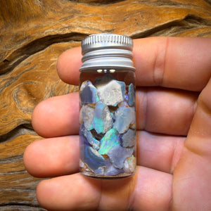 54cts - Lightning Ridge Opal Vial