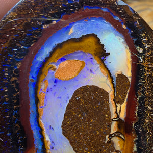 Opalfest Wildcard! 716.4cts - Rare Yowah Nut Crystal Centre Opal Specimen Pair. Polished