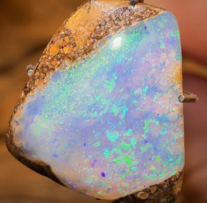 4.95cts - Solid Australian Boulder Pipe Opal - Opal Whisperers