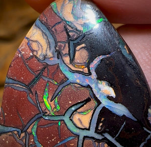 56.1cts - Tribal Koroit Nut Opal. Queensland Boulder Opal - Opal Whisperers