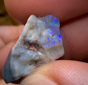 109cts - 10x Lightning Ridge Crystal and Dark Opal Rough Parcel - Opal Whisperers