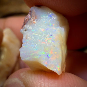 75.1cts - 3x South Australian White Opal Rough Parcel