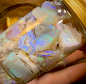 35cts - Lightning Ridge Opal Rough Vials - Opal Whisperers