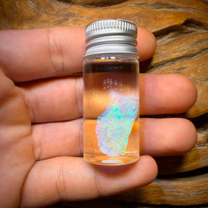 10.7cts - Vial of Rare Yowah Nut Pure Crystal Opal Rough