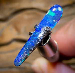 1.3cts - Queensland Boulder Opal from Winton - Opal Whisperers