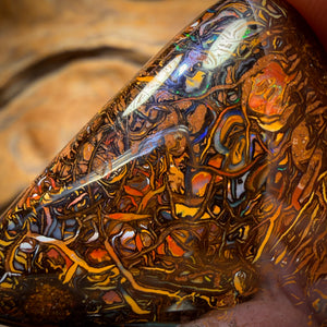 113.2cts - Tribal Queensland Boulder Opal. Australian Opal