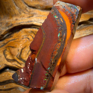 79.1cts - Tribal Yowah Nut Opal Rough Piece