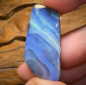 45.7cts - “Tidal Change” Queensland Boulder Landscape Opal Picture Stone - Opal Whisperers