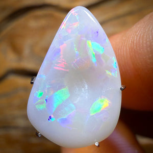 3.2cts - South Australian White Opal from Coober Pedy