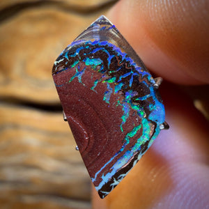 3.5cts - Yowah Nut Tribal Opal. Australian Boulder Opal