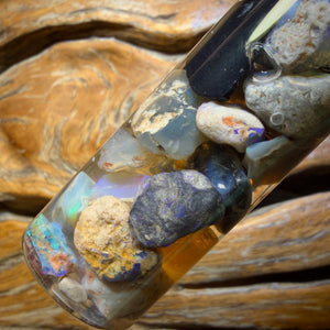 118.9cts - Lightning Ridge Opal Vial