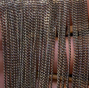 Display Chain w/ Rhodium Plating