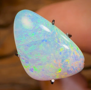 2.8cts - Solid Australian Boulder Pipe Opal - Opal Whisperers