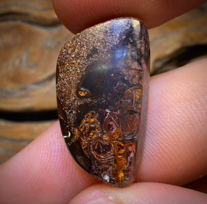 29.1cts - Tribal Yowah Nut Opal. Australian Opal