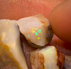 50.6cts - 10x South Australian Rare Mintabie Opal Rough Parcel