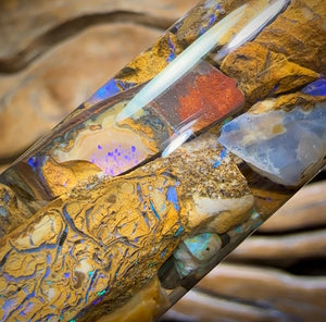 180cts - Vial of Australian Boulder Opal Rough from Yowah