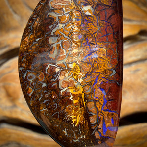 53.3cts - Tribal Yowah Nut Opal. Double Sided