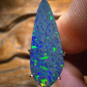 Wildcard! 3.85cts - Australian Boulder Opal Doublet