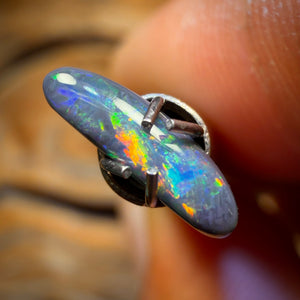 🔨 AUCTION 🔨 0.15cts - Lightning Ridge Red on Black Opal