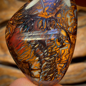 35cts - Awesome Tribal Yowah Nut Opal. Australian Opal