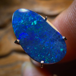 🔨 AUCTION 🔨 No Reserve 2.15cts - Australian Boulder Opal Doublet