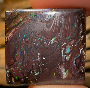 32.7cts - Queensland Boulder Opal Double Sided - Opal Whisperers