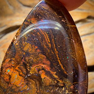 60.6cts - Tribal Yowah Nut Opal. Australian Opal