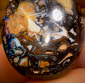 29.3cts - “Spot the Picture”Tribal Yowah Nut Opal. Featured on “Outback Opal Hunters”! Celebrity Bargain