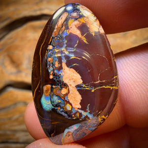 35.6cts - Tribal Queensland Boulder Opal from Yowah
