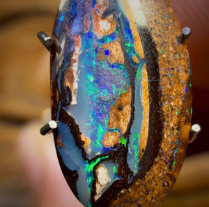 2.1cts - Yowah Nut Opal. Australian Boulder Opal