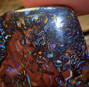97.5cts - Tribal Australian Boulder Opal. Heritage Collection - Opal Whisperers