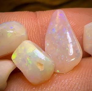 12.5cts - 6x Quality South Australian Opal Rubs