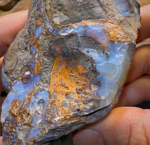 356.3g - Queensland Boulder Seam Opal Rough Specimen - Opal Whisperers