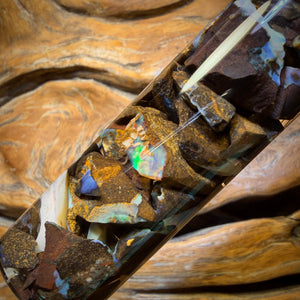 157cts - Vial of Australian Boulder Seam Opal Rough