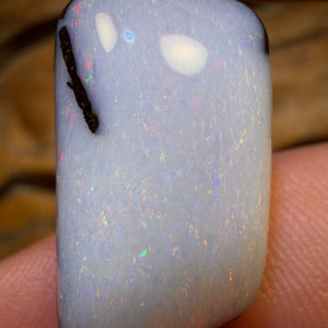 🔨 AUCTION 🔨 Solid Queensland Unique White Boulder Seam Opal Pendant