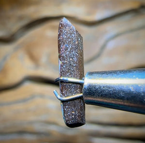2cts - RED Multicolour Queensland Boulder Opal from Winton - Opal Whisperers