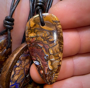 10x Drilled Yowah Boulder Opals. Bulk Wholesale Dealers Package BARGAIN - Opal Whisperers