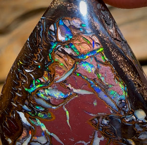 47.9cts - Tribal Koroit Nut Opal. Double Sided - Opal Whisperers