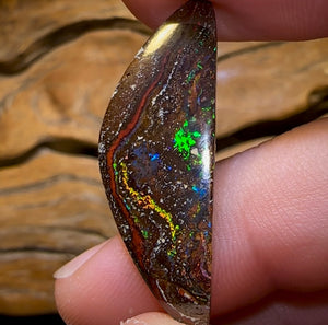 11.2cts - Electric Tribal Queensland Boulder Opal - Opal Whisperers