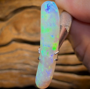 2.65cts - Rare Mintabie Crystal Opal. Decades Old ISAACS CUT - Opal Whisperers