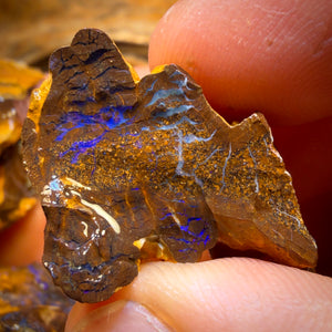 Bargain Card! 206.4cts - 5x Australian Boulder Opal Rough Parcel