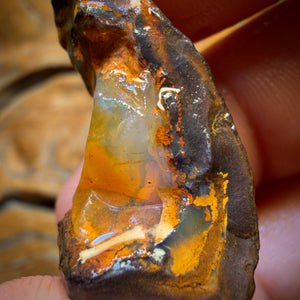 47cts - Yowah Nut Crystal Centre Opal Rough Piece
